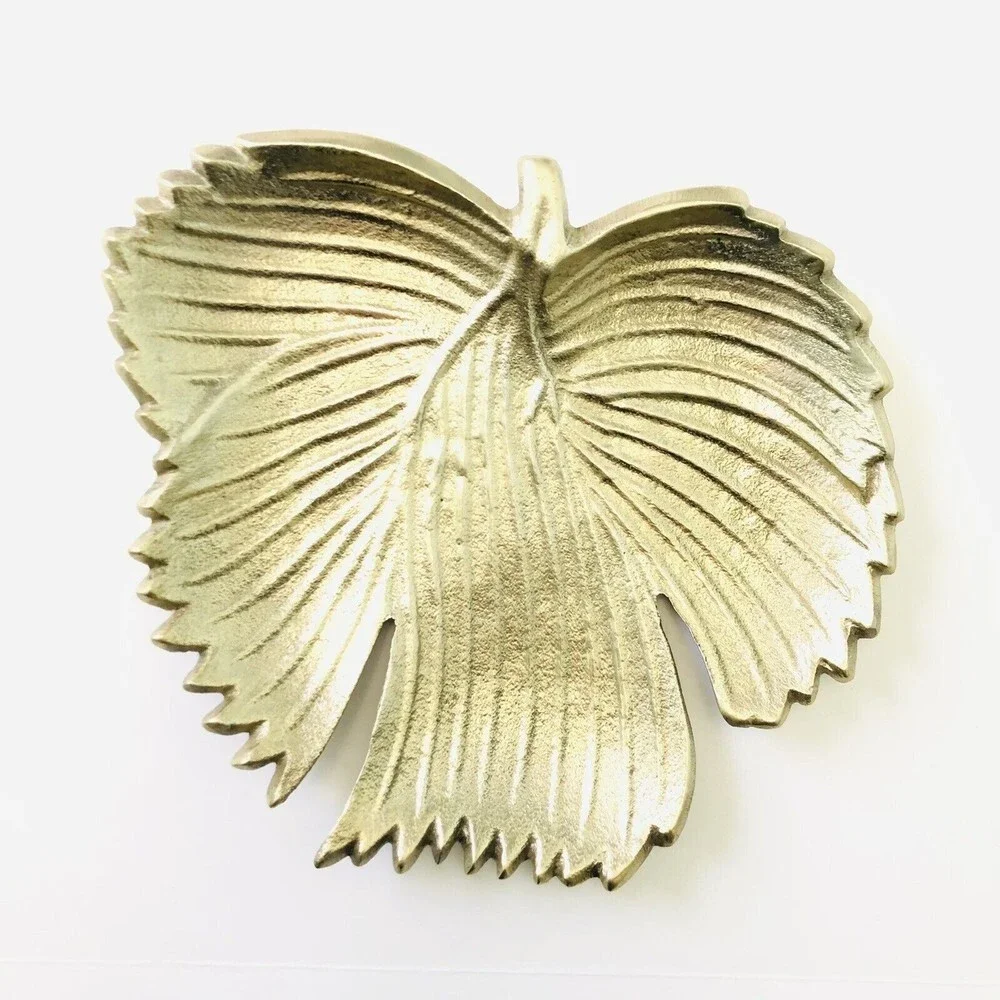 Gold Leaf Decorative Dish Made In Sweden By EightMood